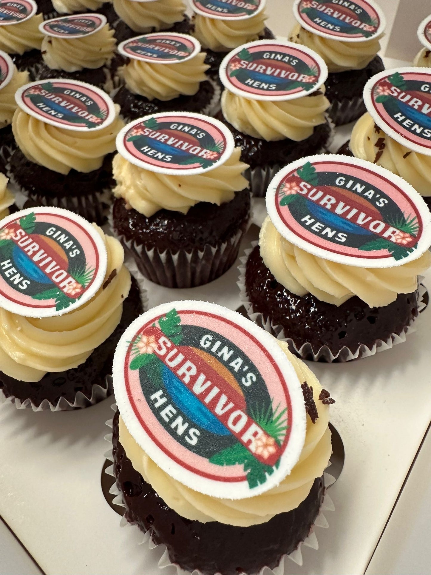 Mini Black Forest Cupcakes (24)