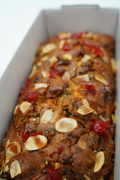 Almond Fruitcake Loaf