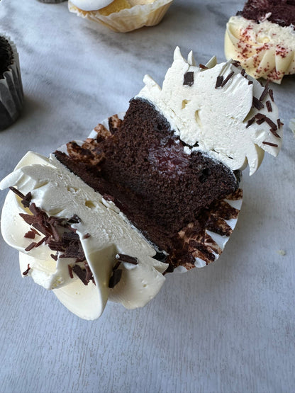 Mini Black Forest Cupcakes (24)