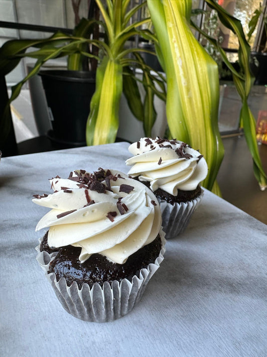 Mini Black Forest Cupcakes (24)