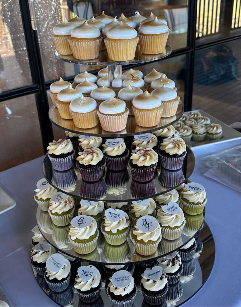 Mini Lemon Meringue Cupcakes (24)